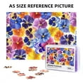 thumbnail image 6 of Kll The Garden Tricolor Pansy Flower - 300 Piece Jigsaw Puzzle For Adult And Teenagers Family Educational Game Toys 300pcs, 6 of 9