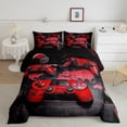 thumbnail image 4 of jejeloiu Red Gamepad Bedding Comforter Set,Modern Video Game Twin Comforter Sets,Gaming Gamer Bedding Set For Girl Kids,Super Cozy Bedroom Decor Reversible,2-Piece, 4 of 8
