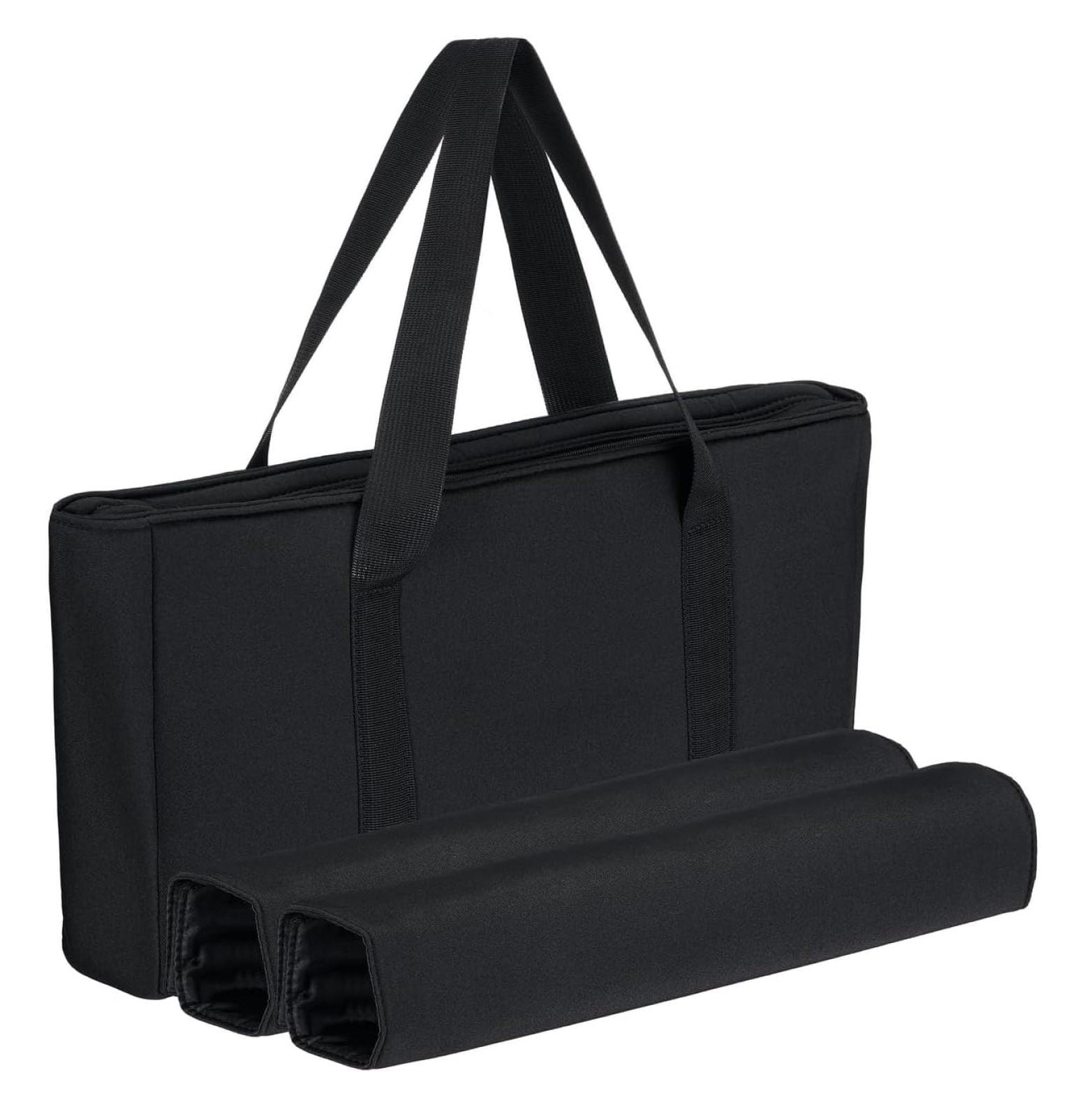 American Mahjong Game Set Black Soft Bag 166 Engraved Tiles 4 Racks Pushers Western Mah Jongg