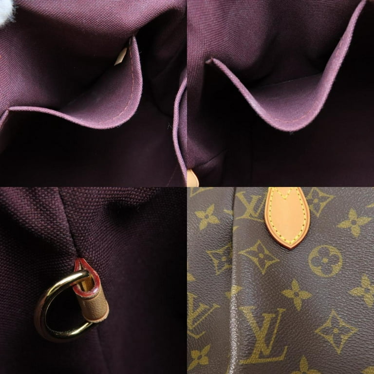 Authenticated Used Louis Vuitton M48813 Turen PM Monogram Handbag Canvas  Women's LOUIS VUITTON 