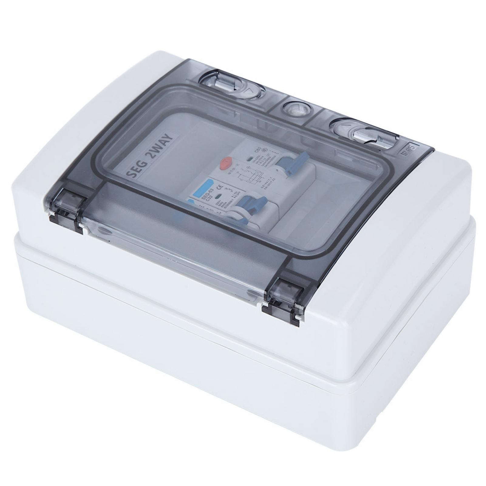Miniature Circuit Breaker Miniature Circuit Breaker with Leak Switch Protection 40A 30mA RCD 6A + 32A 2MCB