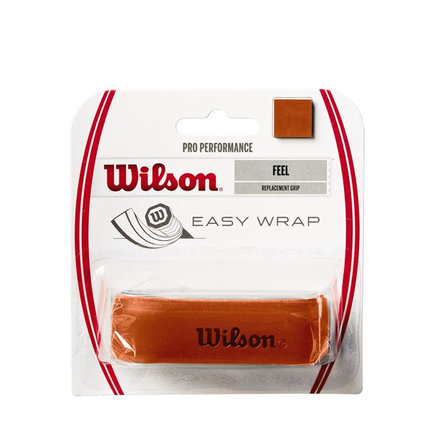 Empuñadura de repuesto para tenis WILSON Pro Performance, color marrón