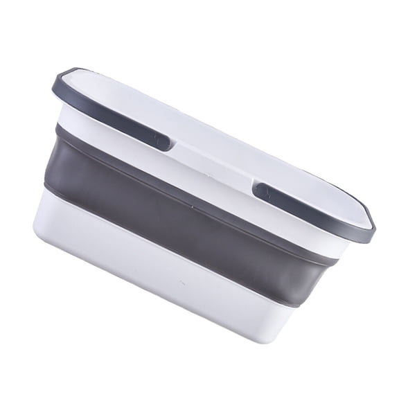 GAXIRE Mop Bucket for Household Cleaning Black PP Simple Use 1Pcs