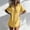 Yellow, variant on Women Cotton Swimsuit Coverup Shirt Dress Button Down Bathing Suit Cover Up Beach Vacation Outfits