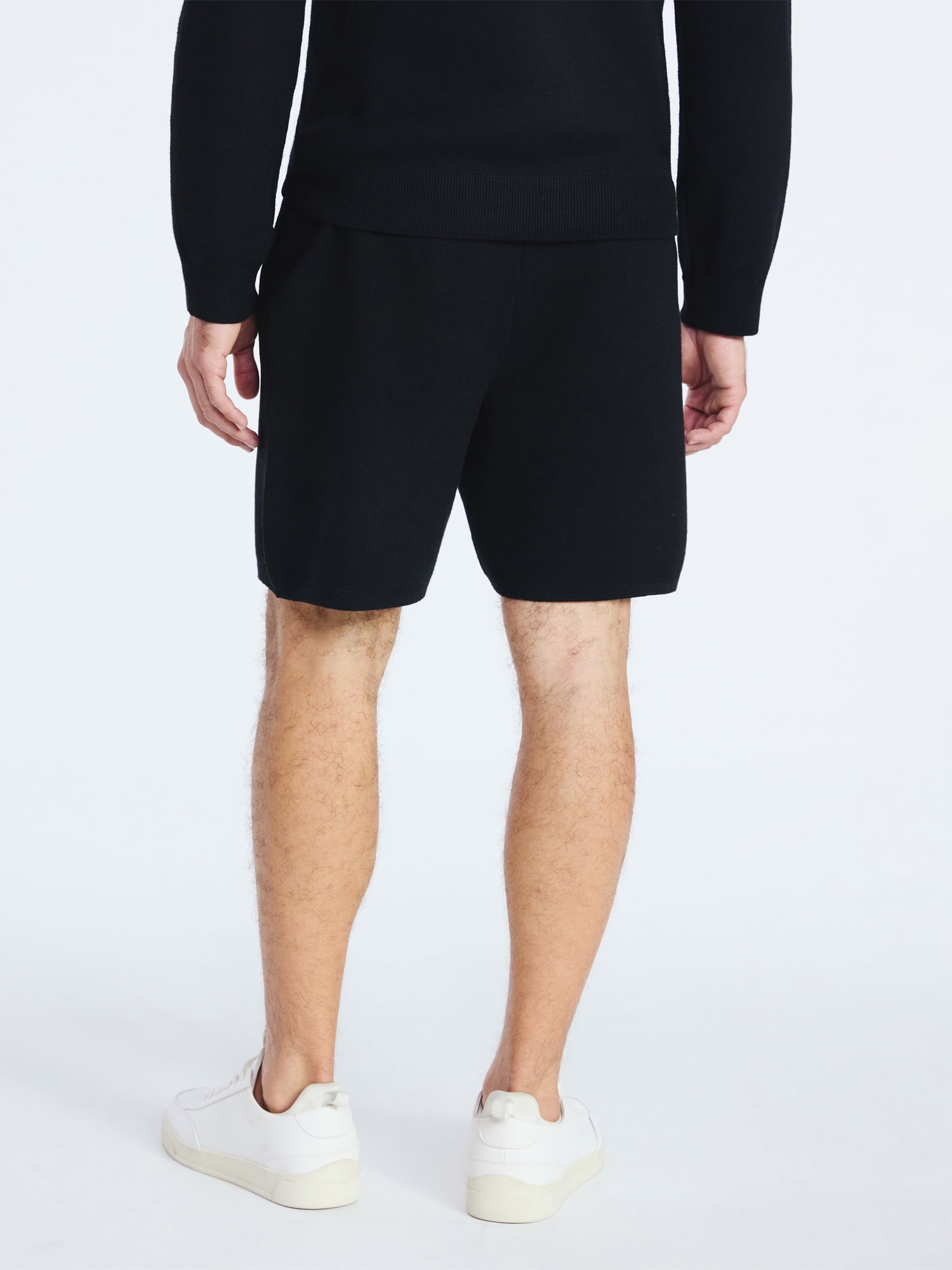 Free Assembly Men's Pull On Sweater Shorts, 7" Inseam, Sizes S-3XL