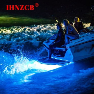 Blue LED Boat Light Deck Waterproof 12V Bow Trailer Pontoon - Foto 12