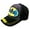 Black Raised Logo, variant on DC Comics Boys' Super Hero Baseball Cap - 3D Superman, Batman, Justice League Hat (2T-7)
