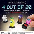 thumbnail image 4 of Among Us Crewmates Stampers 8pk White Dead Fortegreen Viking Pink Assorted Figures Box PMI International, 4 of 6