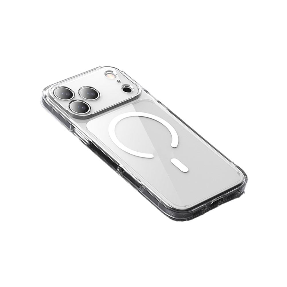 Capa Capinha Magnética Space Transparente Anti Impacto TPU Case Apple IPhone 11 12 13 14 15 16 17 Pro Max 17 Air 17pro I.424235954