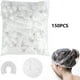 thumbnail image 2 of 150 gorros de ducha desechables y engrosados con aceite para uso doméstico, para el cabello y acondicionamiento profundo, baño y cocina, cubierta para la cabeza, 2 of 8