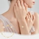 thumbnail image 5 of Decoración del hogar, decoración de la habitación Pulsera de perlas con flores para mujer. La pulsera de perlas con temperamento es ideal como regalo para mujeres y se puede regalar como regalo de cum, 5 of 6