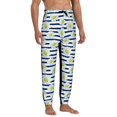 thumbnail image 4 of Kdxio Daisy Striped Nautical Pattern Joggers,Sweatpants for Men with Pockets-XX-Large, 4 of 5