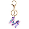 thumbnail image 5 of Porte-clés en Résine 26 Lettres pour Femmes Filles Pendentif Sac Accessoires de Sac à Main, 5 of 5