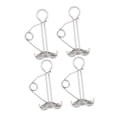 thumbnail image 1 of Outdoor Stakes 4pcs Spring Buckle Fishbone Nail Tent Rope Buckle Tents Tent Nails Fish Bone Tool Tent Rope Tensioner, 1 of 8