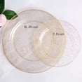 thumbnail image 3 of Monstrate Platos desechables dorados con purpurina de 60 piezas, platos desechables para tapas de eventos, platos dorados desechables Cocina y Comedor, 3 of 6