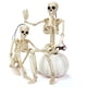 thumbnail image 1 of RKSTN halloween decroations 2pcs Halloween Skeleton Decoration, 15” Whole Body Halloween Hanging Skeleton Decoration With Movable Joints For Halloween Graveyard Decoration, 1 of 9