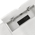 thumbnail image 5 of Verster Built-in USB Port Writing Desk in Natural & Black Finish, 5 of 8