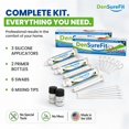 thumbnail image 4 of Densurefit Silicone Kit for Upper and Lower Denture, 3-6 Month Soft Silicone Dentures Repair Set to Refit and Tighten, Easy to Use Reline Set with Larger Primer and Applicators for Comfortable Fit, 4 of 9