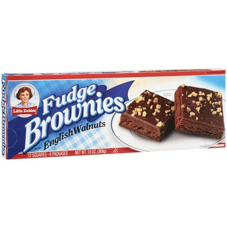 Kosher Brownie - Little Debbie Fudge Brownies 12 count