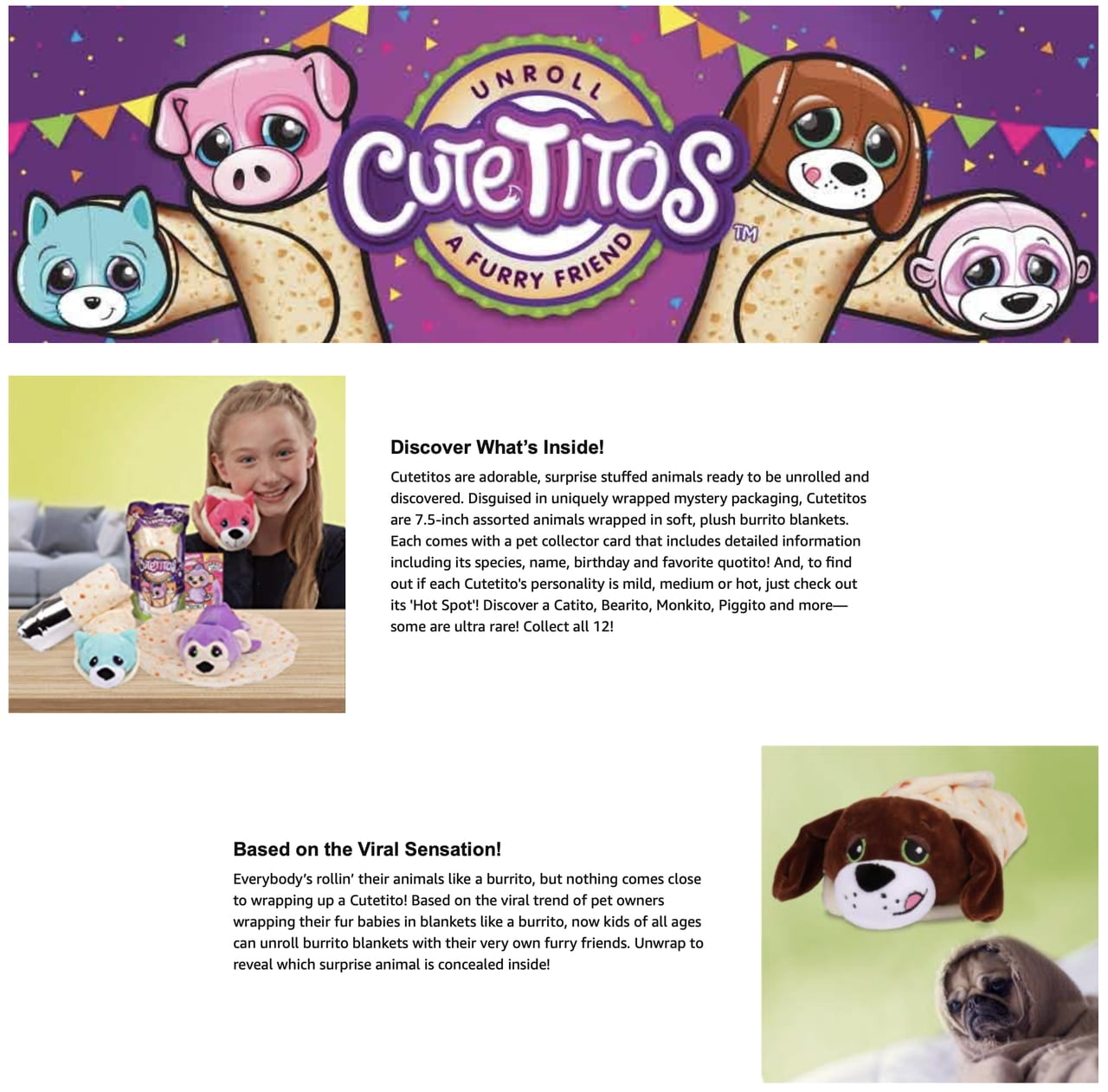 cutetitos collectible mystery stuffed animals