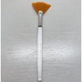 thumbnail image 5 of 6 piezas Fan Mask Brushes Brush Tool Mask Brushes Soft Fan Aplicador facial Mascarilla Cosmética Brushes, 5 of 5