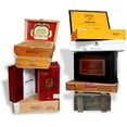thumbnail image 2 of Empty Wooden Cigar Decorative Box, Set of 10, 2 of 2
