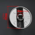 thumbnail image 3 of Wweixi 2PCS Rotary Switches Round Knob Stove Burner Oven Kitchen Parts Handles Metal Fire Switch Button, 8mm, Type 2, 3 of 9