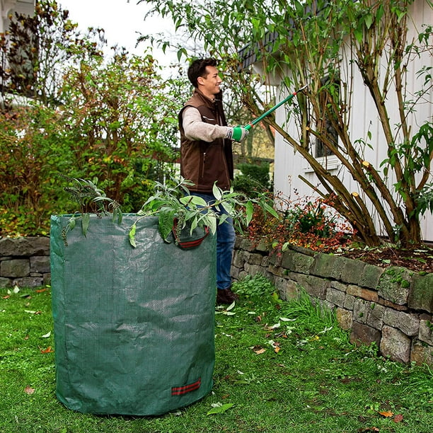 72 Gallon Reusable Yard Leaf Bag Compatible With Home Garden Lawn Yard Waste