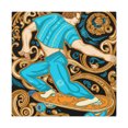 thumbnail image 1 of Skateboarding Rococo Style - Canvas, 1 of 10