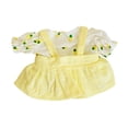 thumbnail image 4 of Ropa Para Muñecos De Peluche De 20 Cm CUTICAT Falda Amarilla Accesorios Hechos A Mano, 4 of 8