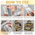 thumbnail image 3 of Class of 2026 Graduation Cash Pull Box – Black Gold Surprise Money Gift Box with 30 Cash Bags, 2026 Graduation Party Decoration Supplies for Grads, Congrats Grad Decor & Fun Cash Pulling Game, 3 of 7