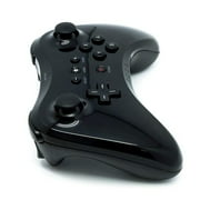 2PC W ireless Controller Gamepad Joypad Joystick Remote Black W ireless Controller for Nintendo Wii U Pro