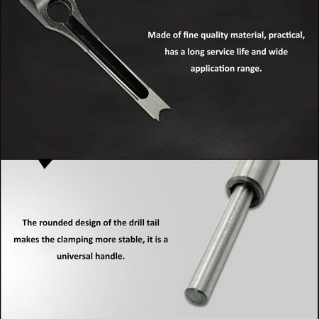 Mortise Chisel Drill Professional Woodworking Square Hole Mortiser Drill Bit Mortising Chisel Wood Working Electric Drill Tools ()