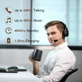 thumbnail image 4 of Auriculares Bluetooth COMEXION Trucker V5.0 con micrófono con cancelación de ruido, 4 of 6