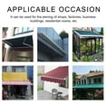 thumbnail image 4 of Retractable Awning Manual Gear Mechanism Retractable Awning Hand Crank Gear Assembly Portable Aluminum Alloy Apare Parts, 4 of 9