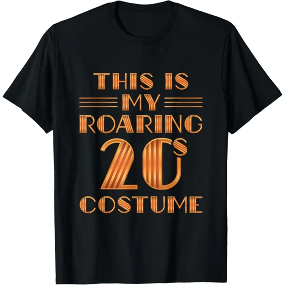 20s Costume 1920s Outfit Twenties Theme Party Women Men T-Shirt