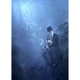 thumbnail image 3 of Kiciak, Christophe 14x18 Black Modern Framed Museum Art Print Titled - Blues, 3 of 5
