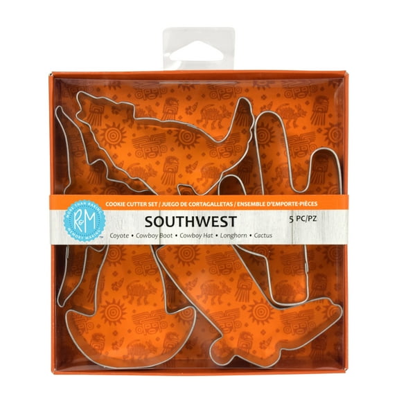 R&M International Southwest Cookie Cutter 5 Piece Set