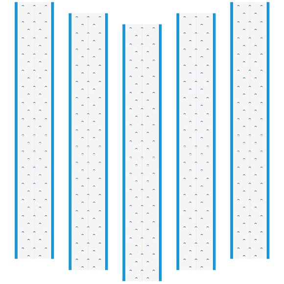 Joez Wonderful 5 hojas de cinta adhesiva de doble cara para peluca con agujero, cinta impermeable para pelucas de encaje, transpirabilidad, pegamento de encaje, cinta adhesiva para extensiones de cabe