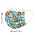 thumbnail image 3 of Dsscvnef 50PC Kids Children's Mask Disposable Face Mask Industrial 3Ply Ear Loop Mask, 3 of 9