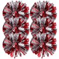thumbnail image 1 of Cheering Hand Flowers Festival Activities Red Plastic Designed for Cheering 6Pcs, 1 of 2