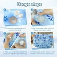 thumbnail image 5 of Pet Cooling Mat,2025 New Dog Cooling Mat for Dogs and Cats, Cool Comfort Water Sensor Mats, Washable and Portable Cool Pad Suitable for All of Pet (C, M-40 * 50cm), 5 of 7