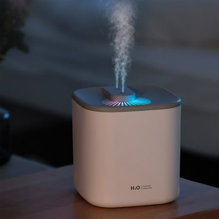 

Kayannuo Clearance Colorful Home Aromatherapy Humidifier Double Spray Large Capacity Humidifier USB Double Spray Desktop Humidifier LED Warm Lights For Car Office Bedroom
