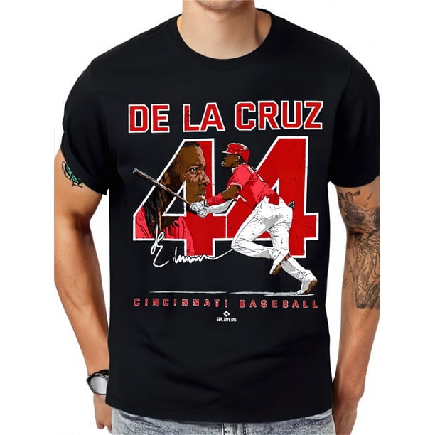 Number & Portrait Elly De La Cruz Cincinnati T-Shirt Soft and breathable for all seasons and a good fit Comfortable leisure sports Halloween Christmas gift Tee For Adult, Men, Women, Teen, Teenager,