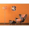 thumbnail image 4 of Toystoory DIY 3D extraíble pegatina espejo calcomanía arte Mural decoración del hogar reloj de pared Decoración del hogar Negro+Plata, 4 of 6