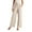 Beige, variant on Jeans for Women - Black Women's Clothing Hontri Women Wide Leg Pants for Women Work Business Casual High Waisted Dress Pants Flowy Trousers Office