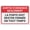 Warning Sign 3, variant on Solo Salida De Emergencia La Puerta Debe Permanecer Cerrada En Todo Momento Horizontal Sign 8"x12", Rustproof Aluminum Multicolor Metal Sign, Use for Home Business Fire Safety Area