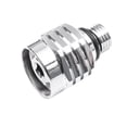 thumbnail image 1 of Scuba Diving Regulator Male 3/8-24 to Female 9/16-18 Hose Adapter Adjustable Copper Connector Tool, 1 of 5