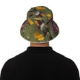 thumbnail image 5 of Sikiie Humming Bird Reflective Double-Sided Bucket Hat, Sun Hat, for Gardening, Beaching, Camping, Hiking, Fishing, 5 of 6