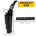 thumbnail image 3 of Windows101 Window Cleaning Side Bucket on a Belt Holster Holds 3 Squeegees and a Washer (Black W/Tools), 3 of 6
